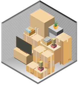 10x10 storage unit