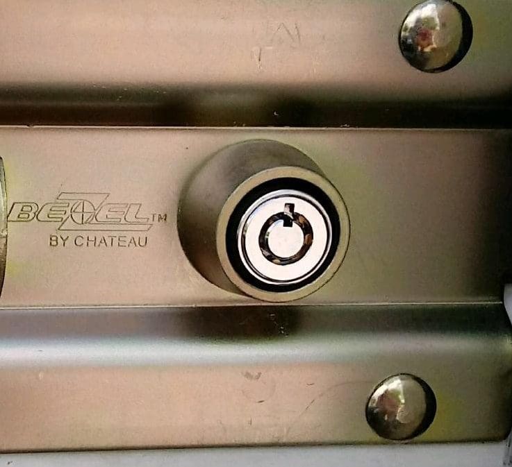 Tigers Eye Self Storage Installed cylinder lock