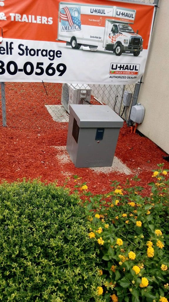 Tigers Eye Self Storage Aiken Warrenville lock and key kiosk