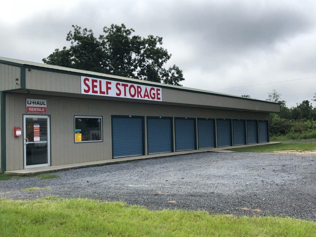 Tigers Eye Self Storage Gaston Front driveway