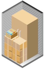 5x5 storage unit